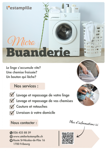 Image Buanderie à votre service!